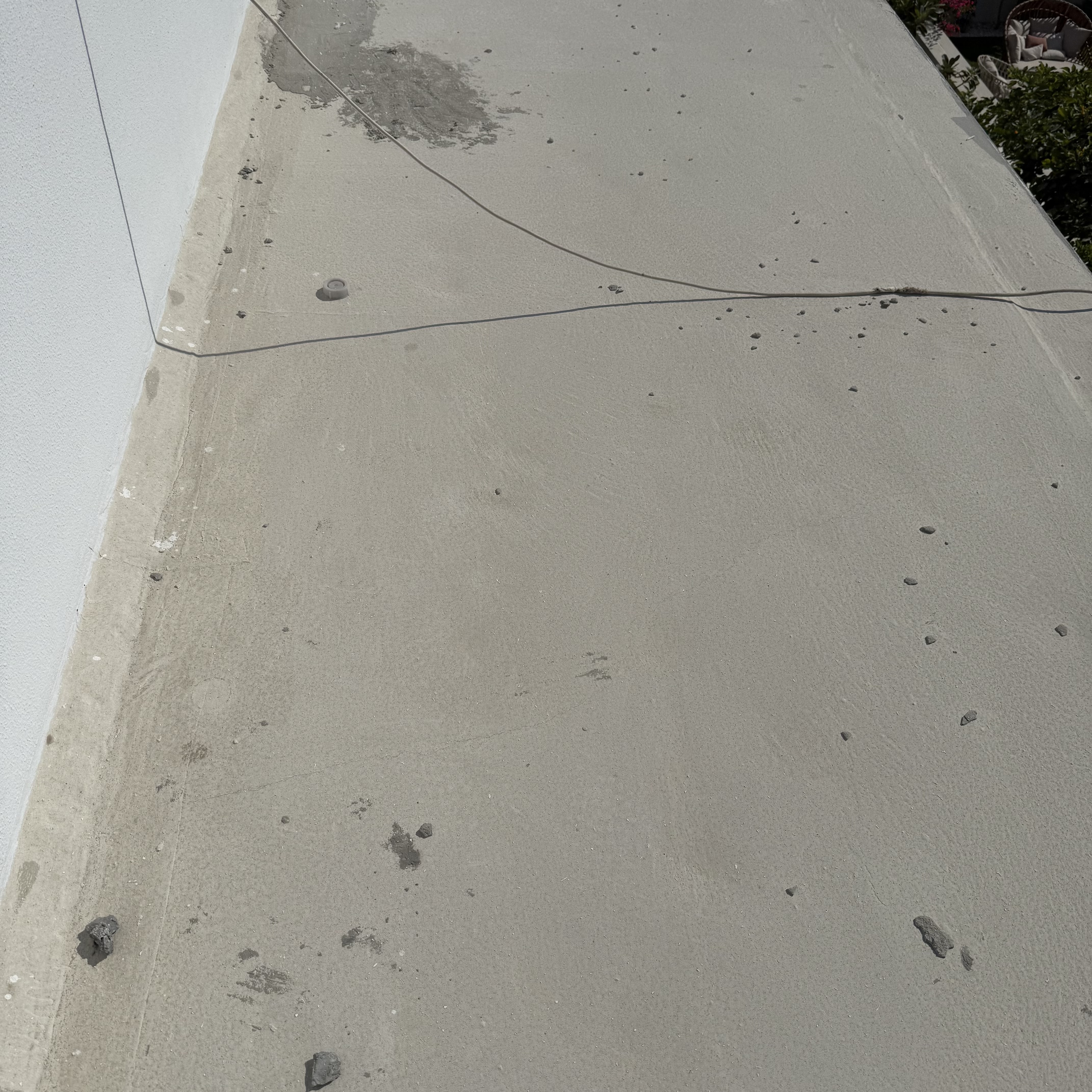 Real roof waterproofing project detail